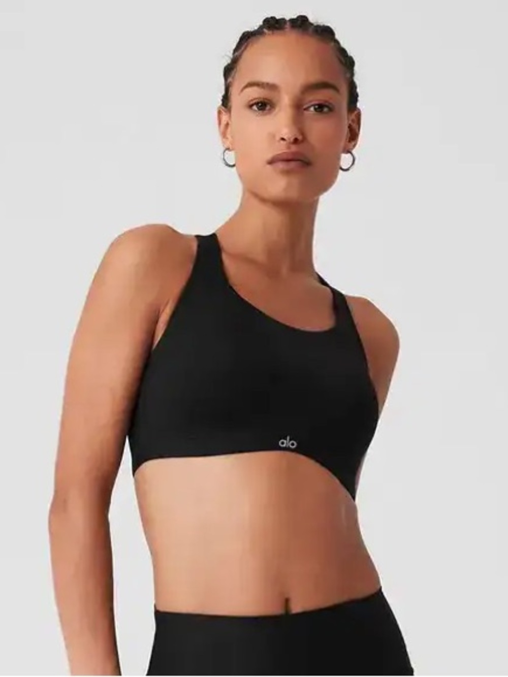 Alo Yoga Power Move High Impact Sports Bra - Size 36D / Like New